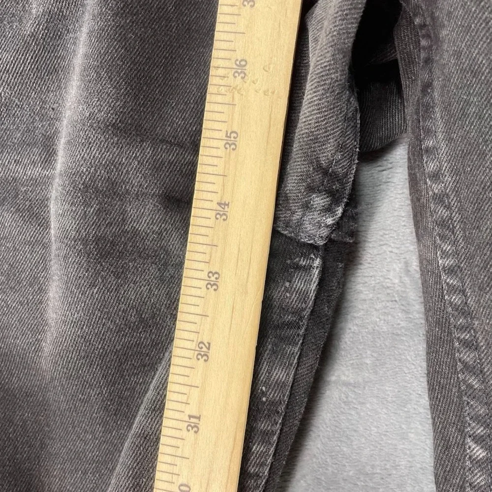Vintage Levis 505 Orange Tab Jeans Mens 34x34 Black Made in USA 1995 Straight